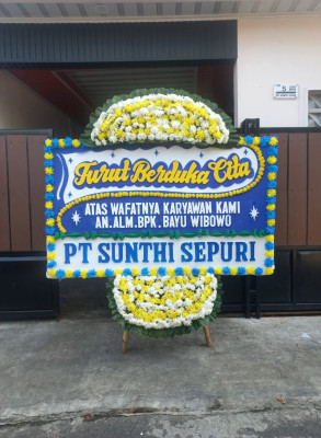 Papan Bunga Duka di Tikala