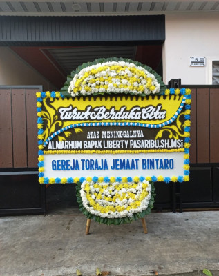 Papan Bunga Duka di Tikala