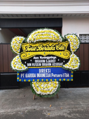 Papan Bunga Duka di Tikala